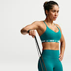 Bra deportivo ajustable con almohadillas para mujer Nike Indy Light Support