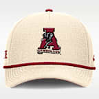 Gorra universitaria Nike ajustable para hombre Alabama Legacy Vintage Rope Rise