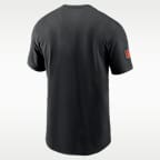 Cincinnati Bengals Sideline Team Issue Men's Nike Dri-FIT NFL T-Shirt