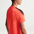 Ποδοσφαιρική κοντομάνικη μπλούζα Nike Dri-FIT Strike για μεγάλα παιδιά