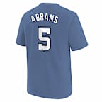 Playera Nike de la MLB para niños talla grande Washington Nationals Cj Abrams City Connect