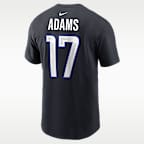 Playera Nike de la NFL para hombre Davante Adams Los Angeles Rams Rivalries Collection