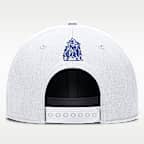 Gorra universitaria Nike Dri-FIT con estructura A-Frame ajustable para hombre Duke Legacy Letter & Location Rise