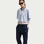 Joggers de tiro medio para mujer Nike Studio Fleece Medium Weight