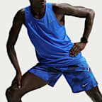 Nike Miler Men's Dri-FIT 7" Brief-Lined Printed Running Shorts