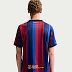 FCバルセロナ 2026/27 スタジアム ホーム メンズ ナイキ Dri-FIT サッカー レプリカ ユニフォーム