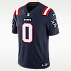 Christian Gonzalez New England Patriots Men's Nike Dri-FIT NFL Stitched Limited Jersey