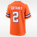Patrick Surtain II Denver Broncos Men's Nike NFL Game Football Jersey