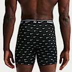 Nike Essential Men's Cotton Stretch Boxer Briefs (3-Pack)