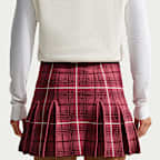 Falda tejida de golf a cuadros para mujer Nike Fairway Fresh