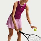 Falda de tenis Dri-FIT corta para mujer NikeCourt Advantage