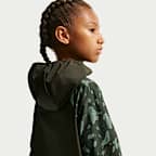 Chamarra Repel con protección contra los rayos UV para niños talla grande Nike Miler
