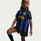 Inter Milan 2026 Stadium Home Younger Kids' Nike Football Replica 3-Piece Kit