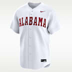 Alabama Wordmark Men's Nike College Limited Baseball Jersey