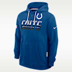 Indianapolis Colts Sideline Standard Issue Men's Nike Dri-FIT NFL Pullover Hoodie