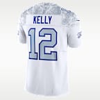 Jim Kelly Buffalo Bills Rivalries Collection Men's Nike Dri-FIT NFL Limited Jersey