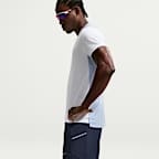 Męskie spodenki do biegania 2 w 1 Dri-FIT Nike Miler 18 cm