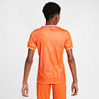 Netherlands 2025 Stadium Home (Women's Team) Big Kids' Nike Dri-FIT Soccer Replica Jersey