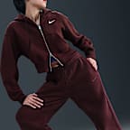 Pants de entrenamiento oversized de tiro alto para mujer Nike Sportswear Phoenix Fleece