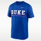 Duke Courtside Basketball Legend Men's Nike Dri-FIT College T-Shirt