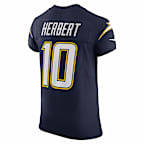 Justin Herbert Los Angeles Chargers Men's Nike Dri-FIT NFL Elite Jersey