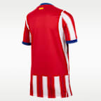 Replika domácího fotbalového dresu Atlético Madrid 2026/27 Stadium Nike Dri-FIT pro větší děti