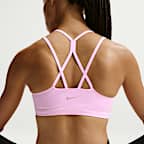 Bra imbottito a sostegno leggero Nike Zenvy Strappy – Donna