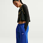 Nike Studio Fleece Medium Weight Women's Mid-Rise Wide-Leg Pants