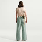 T-shirt recortada Nike Sportswear Chill Knit para mulher