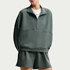 Nike 24.7 ImpossiblySoft Women's Dri-FIT Oversized 1/2-Zip Top