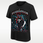 Cade Cunningham Detroit Pistons City Edition Big Kids' Nike NBA T-Shirt