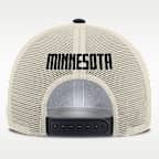 Gorra de rejilla Nike de la MLB ajustable para hombre Minnesota Twins Cooperstown Rise