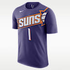 เสื้อยืด Nike NBA ผู้ชาย Devin Booker Phoenix Suns