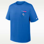 Kansas City Royals City Connect 2-Hit Max90 Pocket Men's Nike MLB T-Shirt