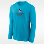 Florida State Sideline Men's Nike Dri-FIT College Long-Sleeve T-Shirt
