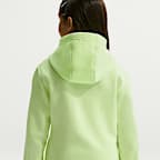 Sudadera con gorro sin cierre para niños talla grande Nike Sportswear Club Fleece
