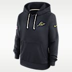 Los Angeles Rams Rivalries Collection Sideline Women's Nike Dri-FIT NFL Pullover Hoodie
