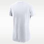 Playera universitaria Nike para mujer USC Athletic Prep Arch Local Script