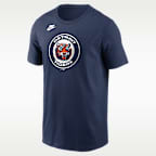 Detroit Tigers Cooperstown Team Logo Men's Nike MLB T-Shirt
