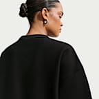 Nike Studio Fleece Heavyweight Women's Oversized Crew