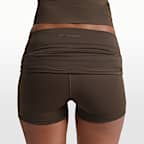 NikeSKIMS Matte Women's 7.5cm (approx.) Fold-Over Waistband Shorts