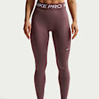 Nike Pro Women's Mid-Rise Full-Length Leggings