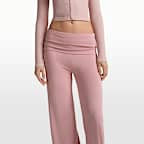 Pants de pierna ancha para mujer NikeSKIMS Stretch Knit