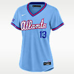 Ronald Acuña Jr. Atlanta Braves City Connect Women's Nike MLB Stadium Jersey