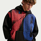 Sudadera con gorro de básquetbol Nike de tejido Fleece de la NBA para hombre Philadelphia 76ers Standard Issue