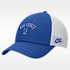 Nike College (Air Force) Unstructured Trucker Cap
