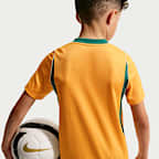 Australia 2026 Stadium Home Big Kids' Nike Dri-FIT Soccer Jersey