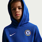 Chelsea FC Club Nike Fotball hettegenser til store barn (gutt)
