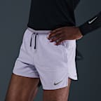 Shorts de correr Dri-FIT de 13 cm con forro de ropa interior para hombre Nike Stride