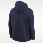 Denver Broncos Essentials Club Logo Arch Big Kids' Nike NFL Pullover Crew